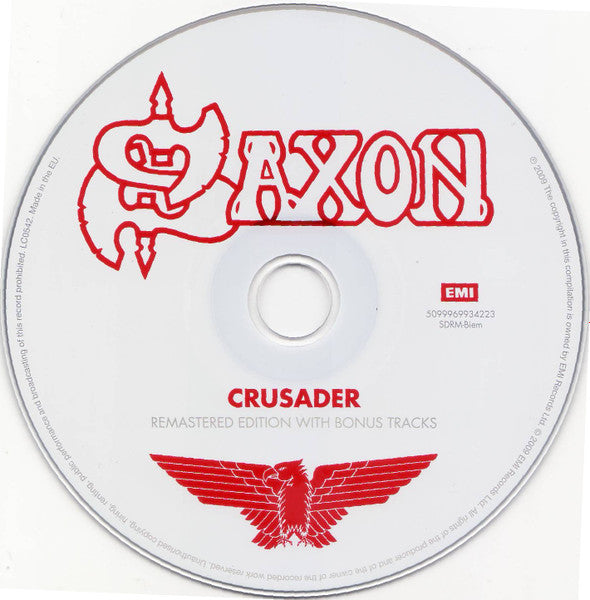 Saxon : Crusader (CD, Album, RE, RM)