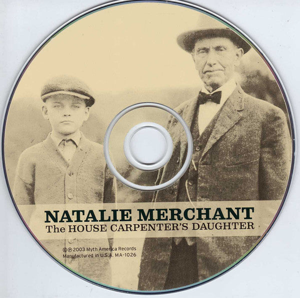 Natalie Merchant : The House Carpenter's Daughter (CD, Album, Ltd)