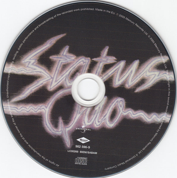 Status Quo : Rockin' All Over The World (CD, Album, RE, RM)