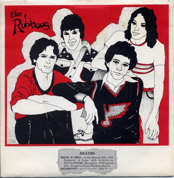 The Rubinoos : Rock And Roll Is Dead (7", Single)