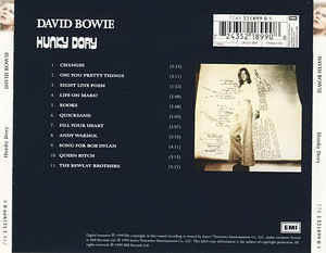 David Bowie : Hunky Dory (CD, Album, MP, RE, RM)