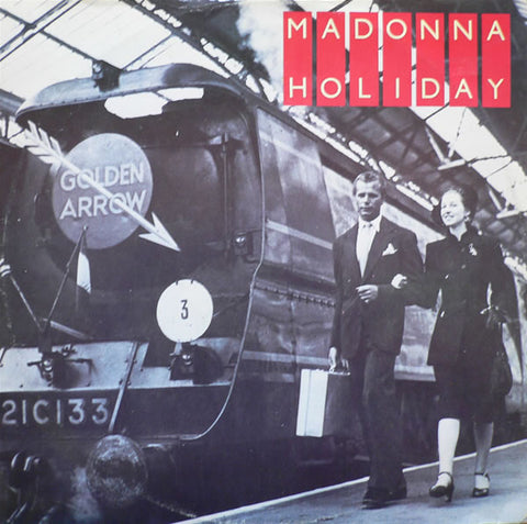 Madonna : Holiday (12", Single, Cop)