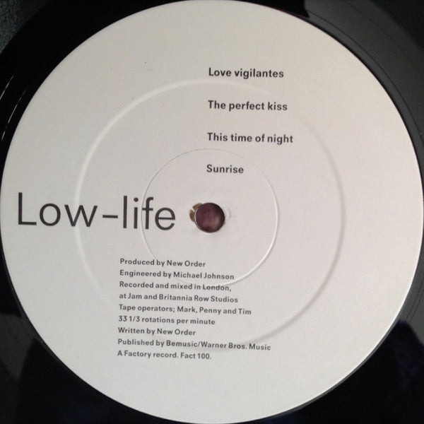 New Order : Low-life (LP, Album, Lyn)