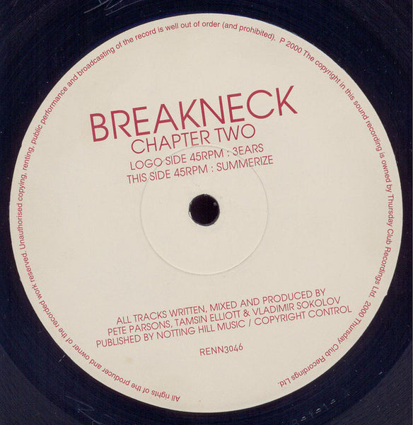 Breakneck : Chapter Two (12")