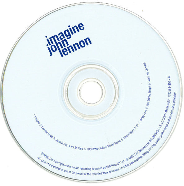 John Lennon : Imagine (CD, Album, RE, RM)