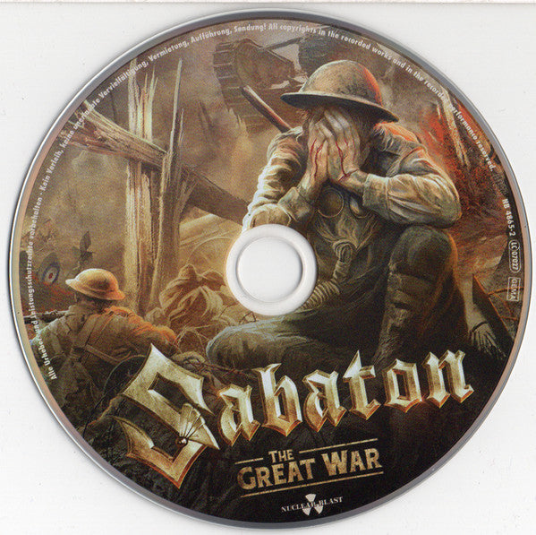 Sabaton : The Great War (CD, Album)