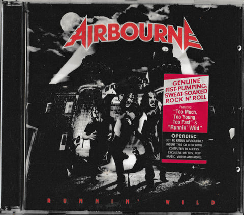 Airbourne : Runnin' Wild (CD, Album, Enh)