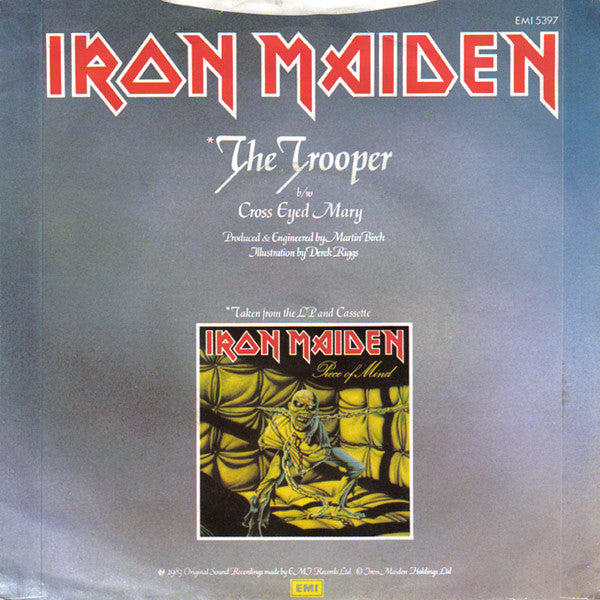 Iron Maiden : The Trooper (7", Single, 4-P)