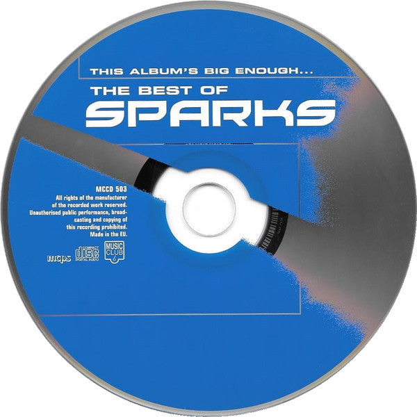 Sparks : This Album's Big Enough... The Best Of Sparks (CD, Comp)