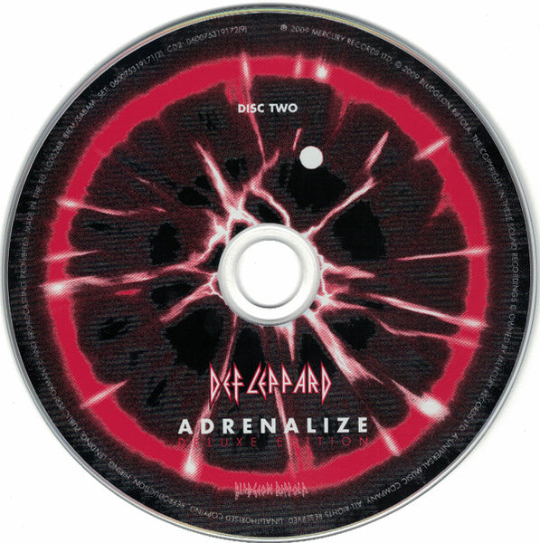 Def Leppard : Adrenalize  (CD, Album, RE, RM, RP + CD, Comp + Dlx)