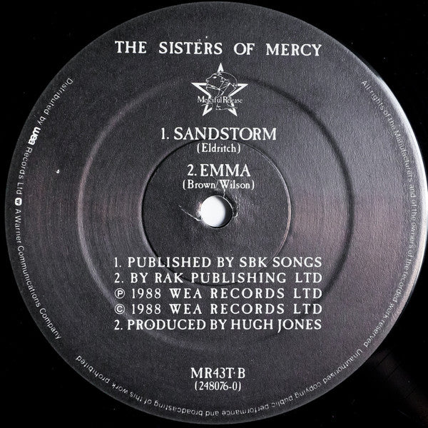 The Sisters Of Mercy : Dominion (12")