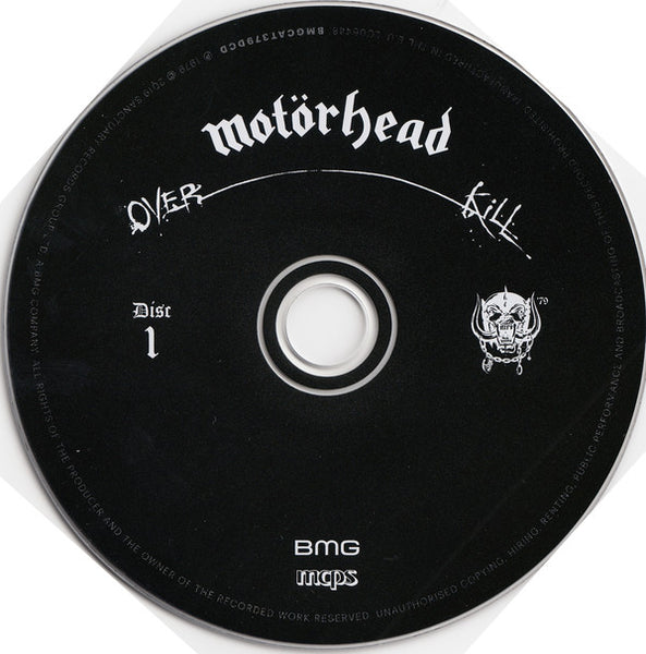 Motörhead : Overkill (CD, Album, RE, RM + CD, Album + Dlx, Dig)