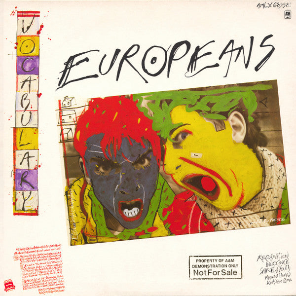 Europeans : Vocabulary (LP, Album)