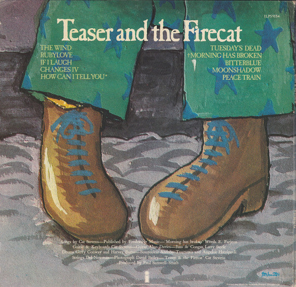 Cat Stevens : Teaser And The Firecat (LP, Album, RP, Gat)