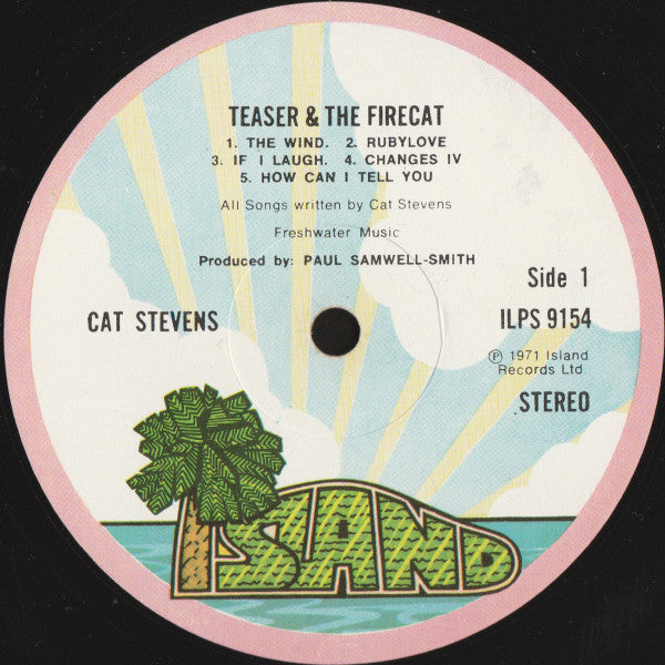 Cat Stevens : Teaser And The Firecat (LP, Album, RP, Gat)