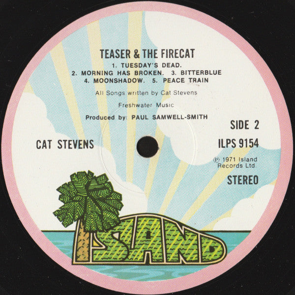 Cat Stevens : Teaser And The Firecat (LP, Album, RP, Gat)