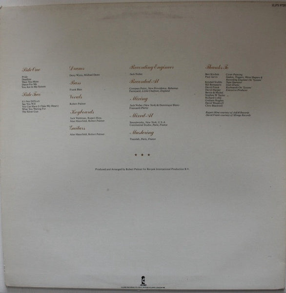 Robert Palmer : Pride (LP, Album)