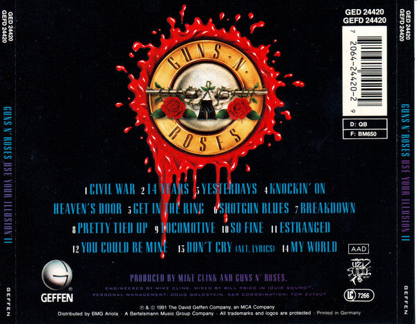 Guns N' Roses : Use Your Illusion II (CD, Album)