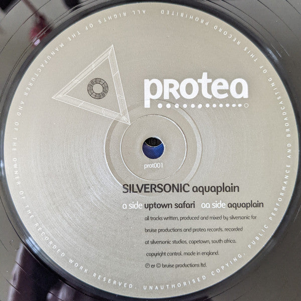 Silversonic : Uptown Safari / Aquaplain (12")