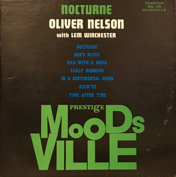 Oliver Nelson : Nocturne (LP, Mono)