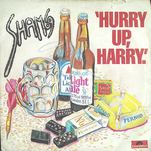 Sham 69 : Hurry Up Harry / No Entry (7", Single, Ban)