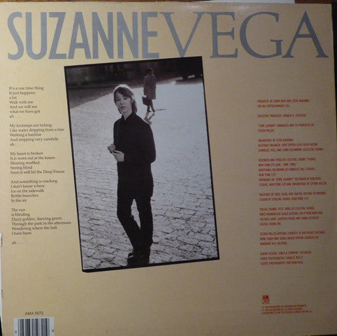 Suzanne Vega : Suzanne Vega (LP, Album)