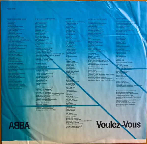 ABBA : Voulez-Vous (LP, Album)