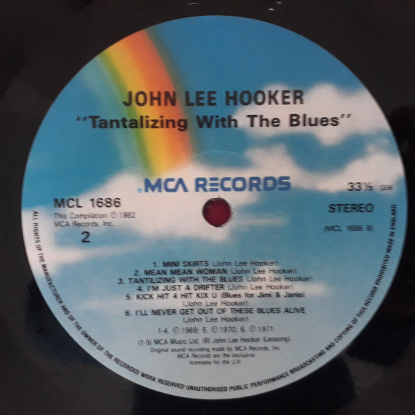 John Lee Hooker : Tantalizing With The Blues (LP, Comp, M/Print)