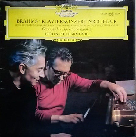 Brahms* - Géza Anda, Herbert Von Karajan, Berliner Philharmoniker : Klavierkonzert Nr. 2 B-Dur (LP)