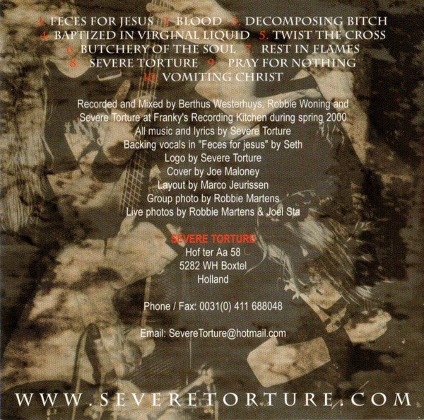 Severe Torture : Feasting On Blood (CD, Album, Enh, Ltd, Dig)