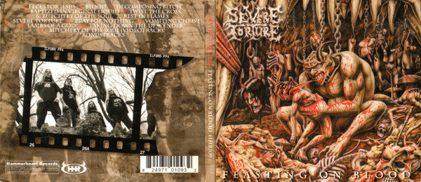 Severe Torture : Feasting On Blood (CD, Album, Enh, Ltd, Dig)