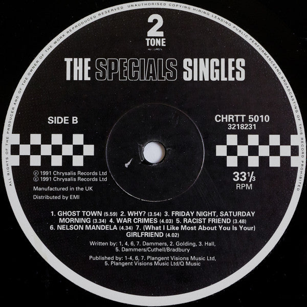 The Specials : Singles (LP, Comp)