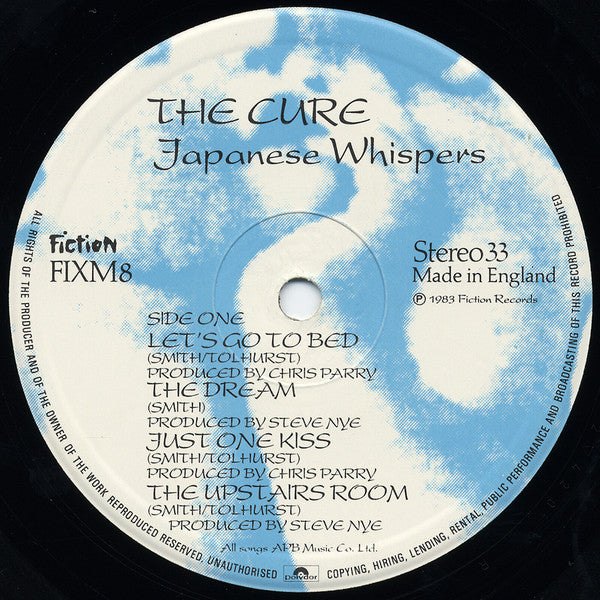 The Cure : Japanese Whispers: The Cure Singles Nov 82 : Nov 83 (LP, Comp)