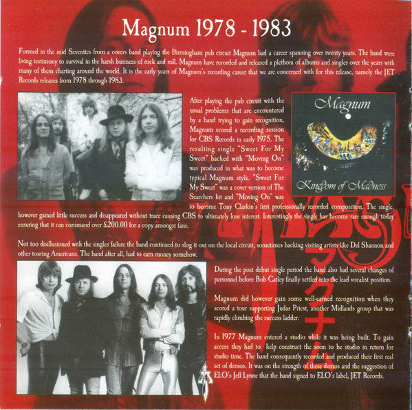 Magnum (3) : Road To Paradise - Anthology 1978 - 1983 (2xCD, Comp, RE, RM)