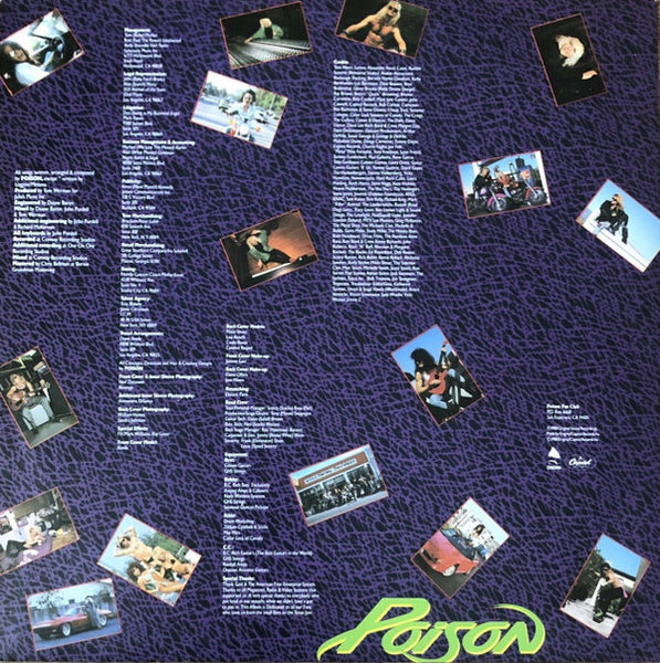 Poison (3) : Open Up And Say ...Ahh! (LP, Album, Cen)