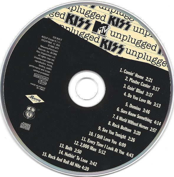 Kiss : MTV Unplugged (CD, Album)