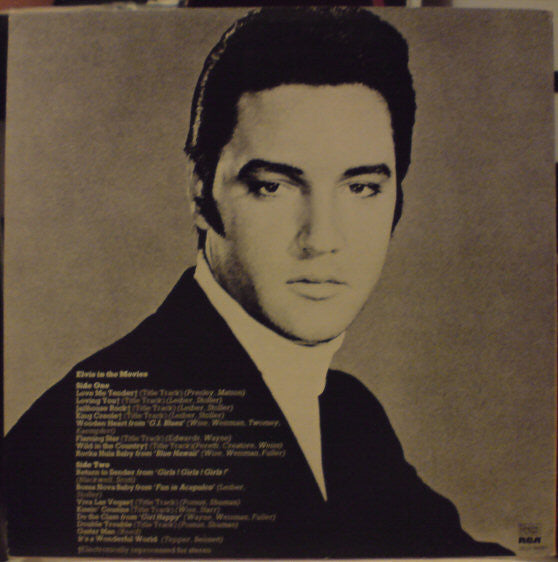 Elvis* : Elvis In The Movies (LP, Comp)