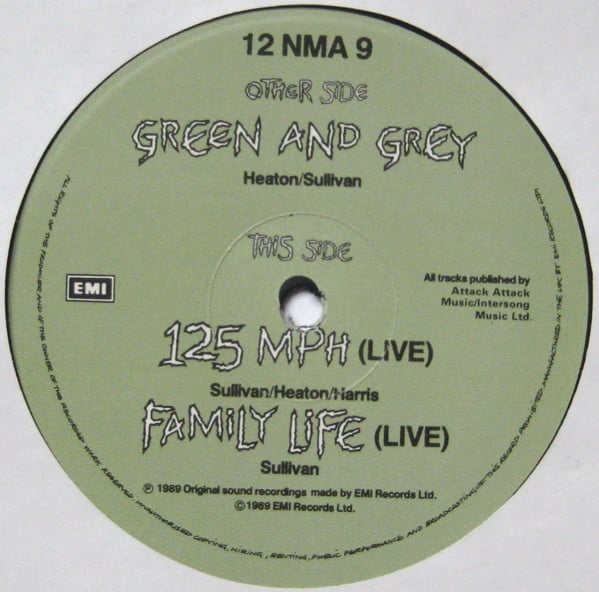 New Model Army : Green And Grey (12", Ltd, Pos)