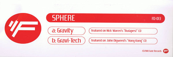 Sphere : Gravity / Gravi-Tech (12", Whi)