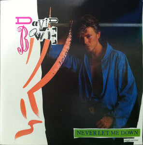 David Bowie : Never Let Me Down (Single Version) (7", Single)