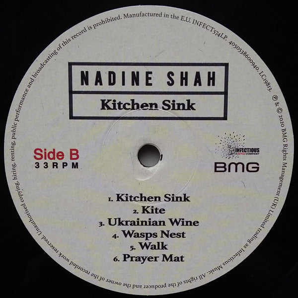 Nadine Shah : Kitchen Sink (LP, Album, Gat)