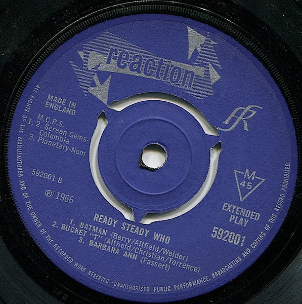 Who* : Ready Steady Who (7", EP, Mono)