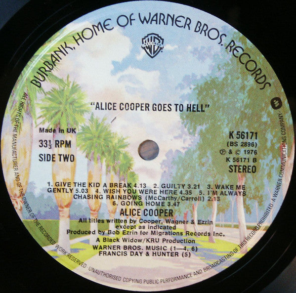 Alice Cooper (2) : Goes To Hell (LP, Album)