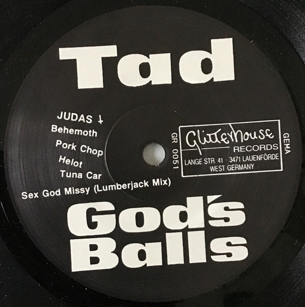 Tad : God's Balls (LP, Album)