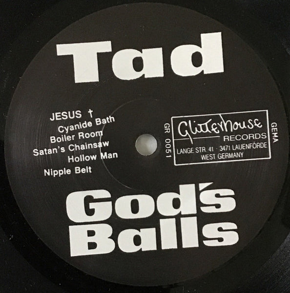 Tad : God's Balls (LP, Album)