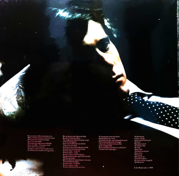 Bryan Ferry : Another Time, Another Place (LP, Album, CBS)