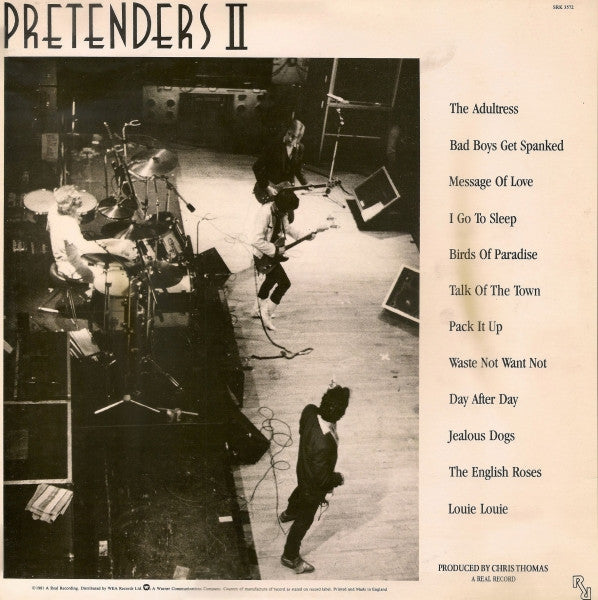 Pretenders* : Pretenders II (LP, Album, Wes)