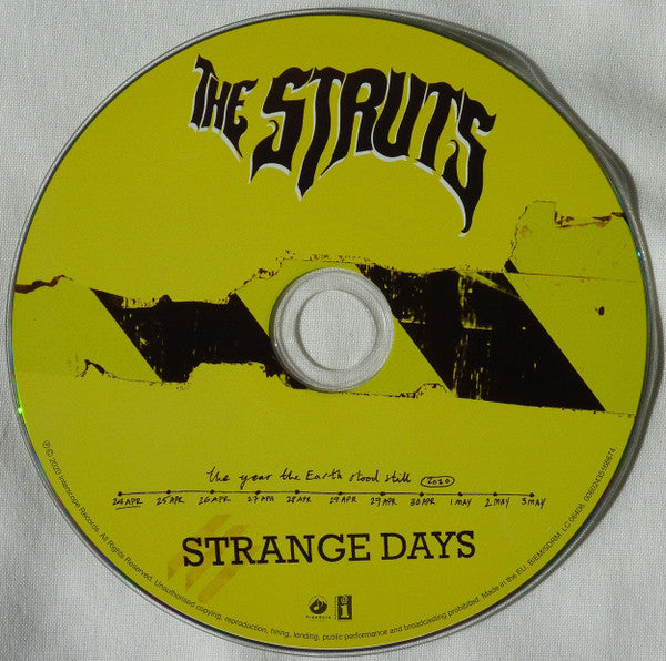 The Struts (3) : Strange Days (CD, Album)