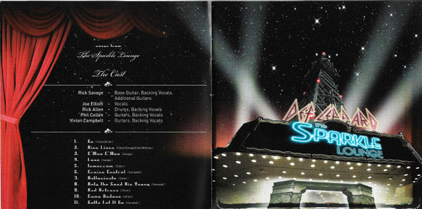 Def Leppard : Songs From The Sparkle Lounge (CD, Album, Sup)