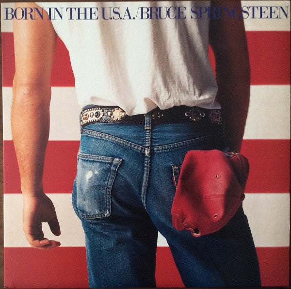 Bruce Springsteen : Born In The U.S.A. (LP, Album, RE, RM, 180)